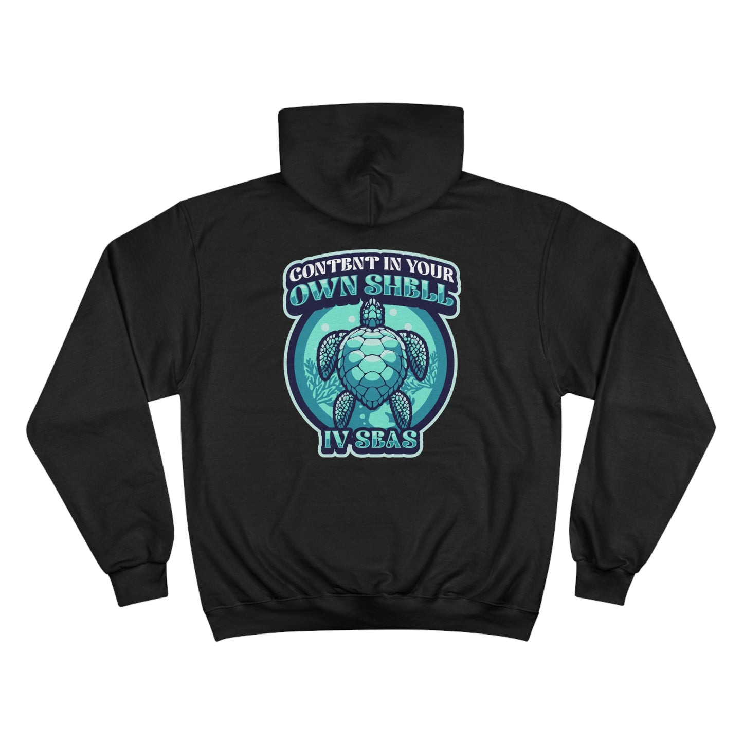 Content In Your Own Shell Women's Champion Hoodie