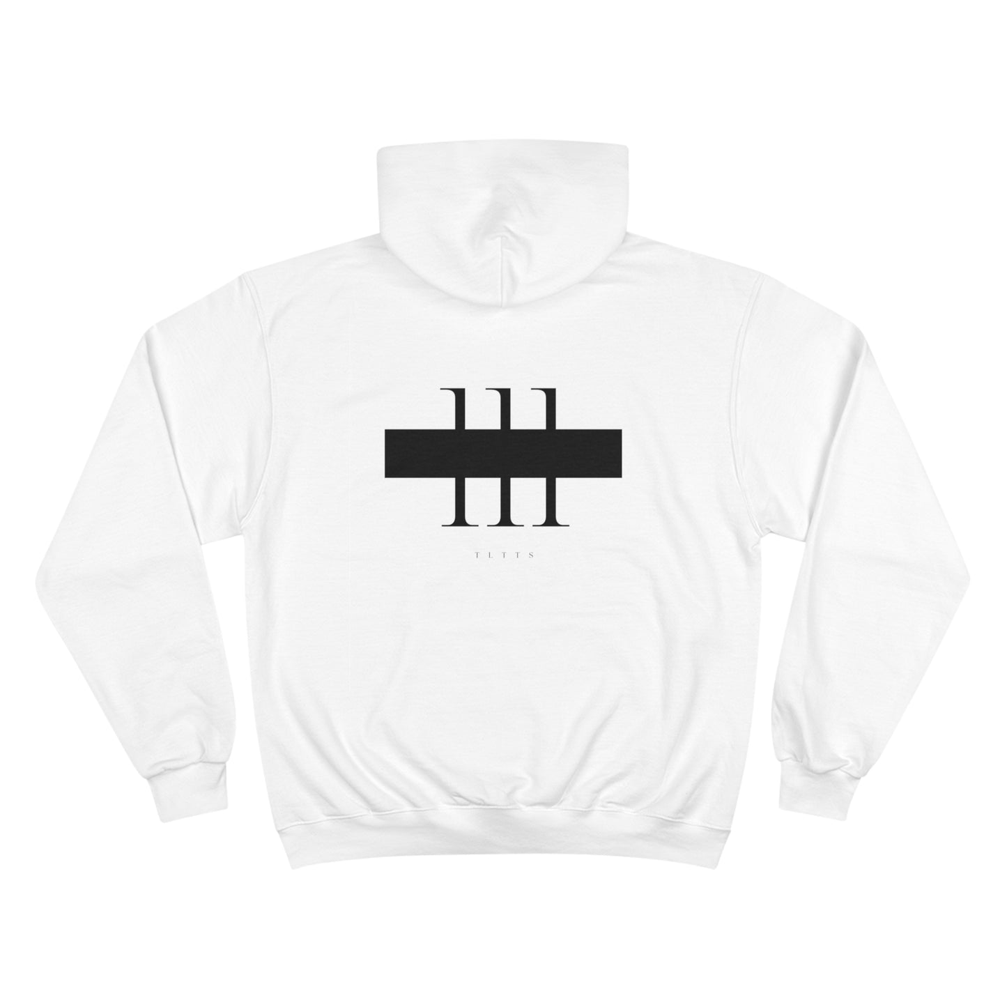 111 Black Men's Champion Hoodie