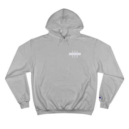 111 White Men's Champion Hoodie