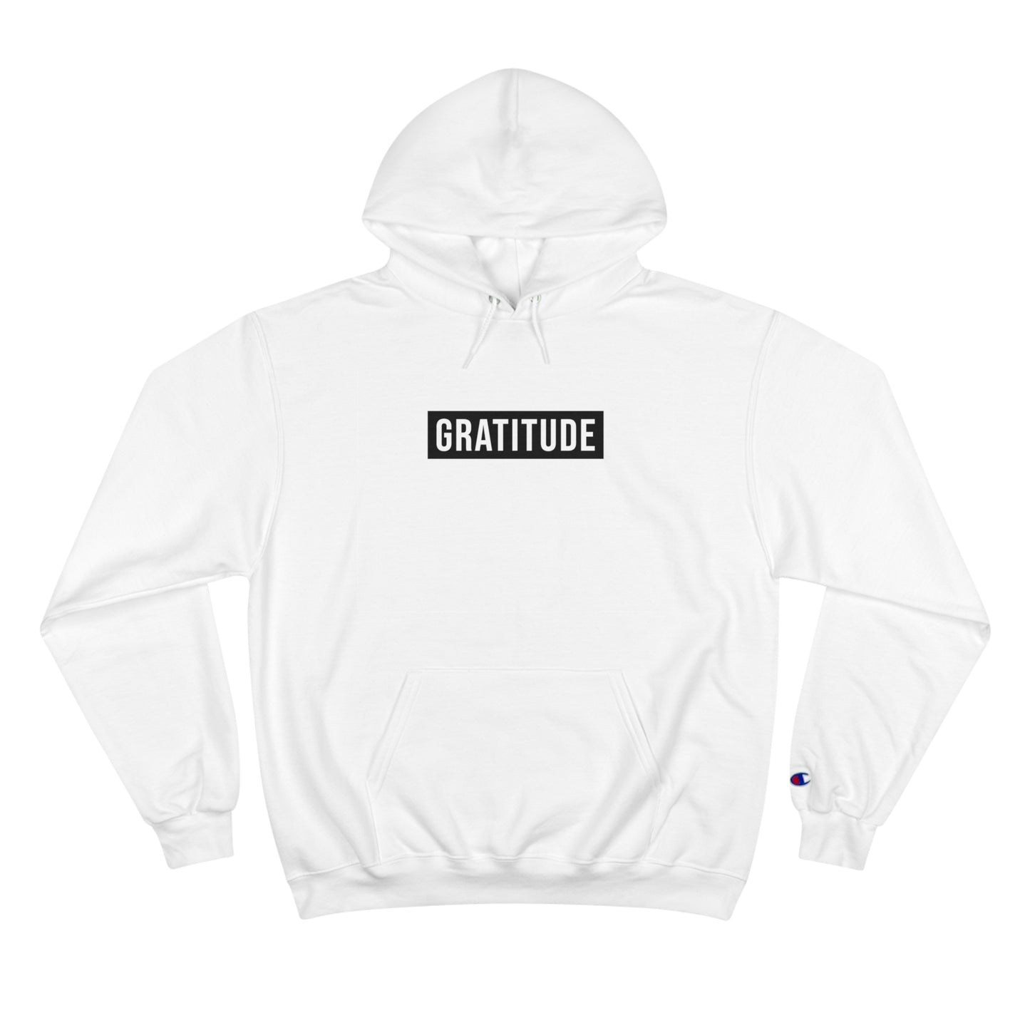 Gratitude Black Women's Champion Hoodie