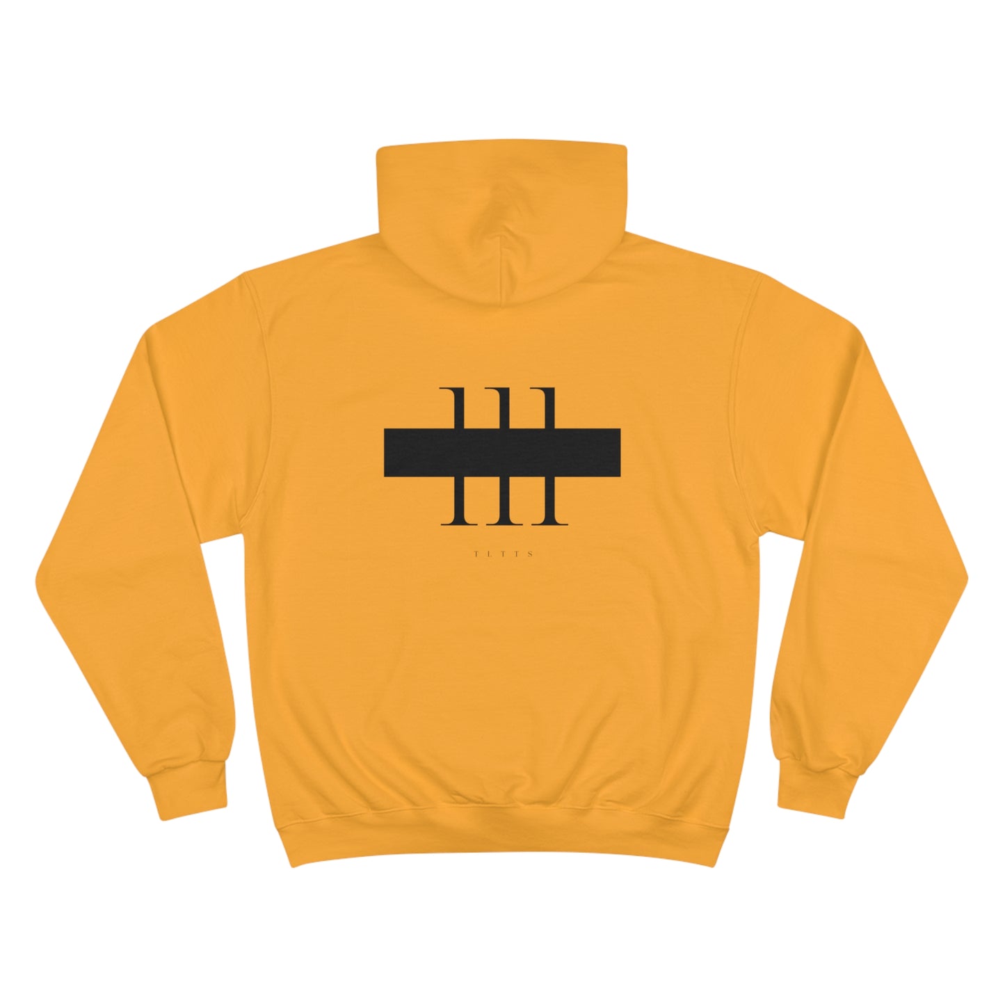 111 Black Men's Champion Hoodie