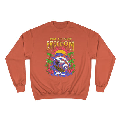 Wave Of Freedom Women's Champion Sweatshirt