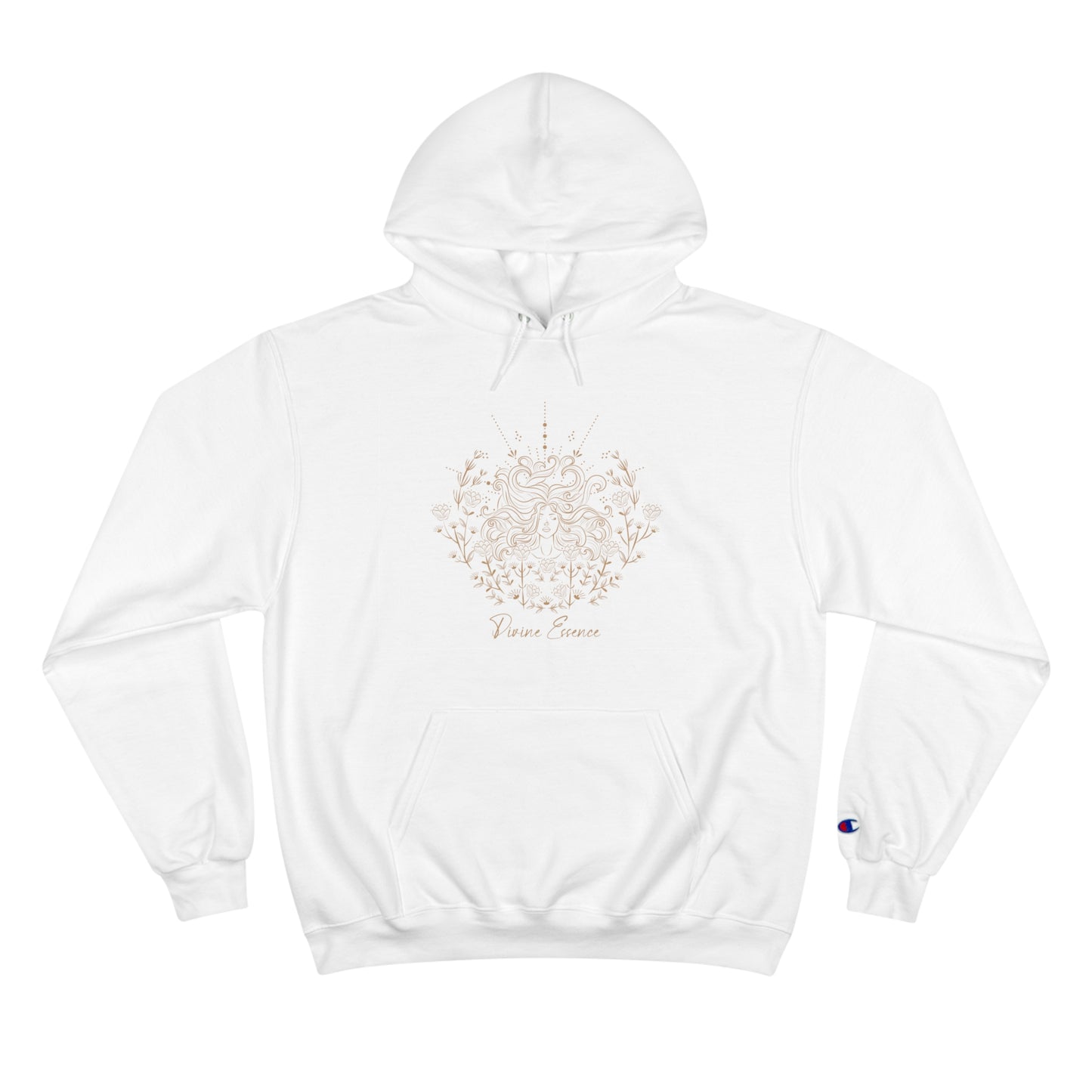 Divine Essence Brown Women's Champion Hoodie