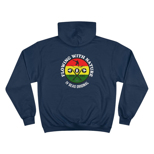 Flowing With Nature Men's Champion Hoodie