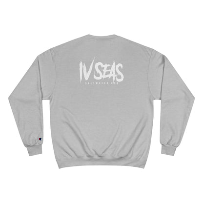 Saltwater Mob White Men's Champion Sweatshirt