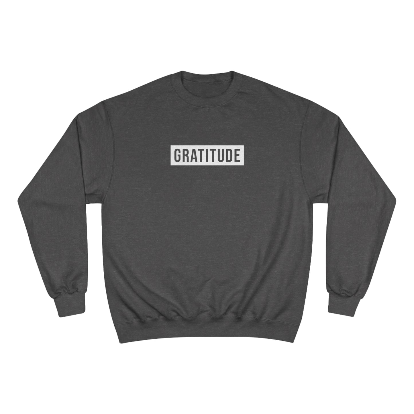 Gratitude Women's Champion Sweatshirt