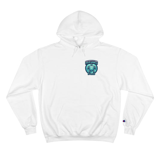 Content In Your Own Shell Women's Champion Hoodie