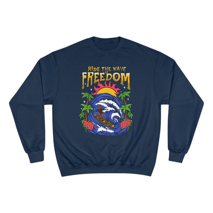 Wave Of Freedom Women's Champion Sweatshirt