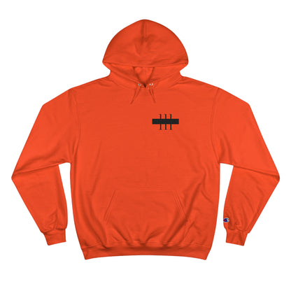 111 Black Men's Champion Hoodie