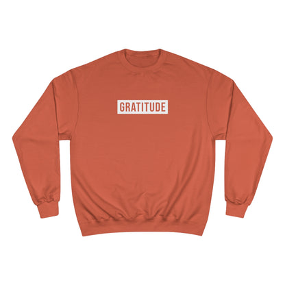 Gratitude Women's Champion Sweatshirt