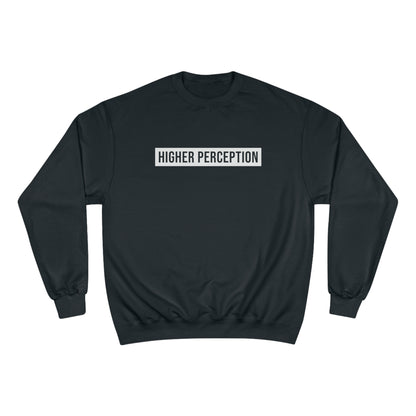 Higher Perception White Men's Champion Sweatshirt