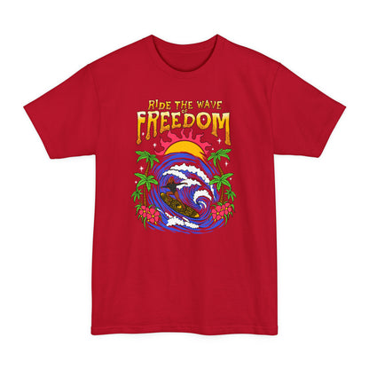 Wave Of Freedom Women's Tall Tee