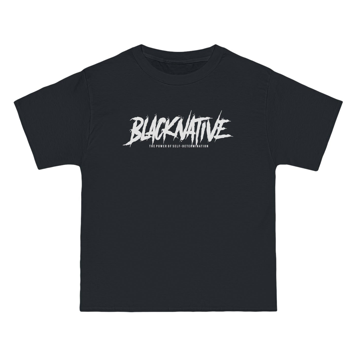 Black Native White Men's Beefy Tee