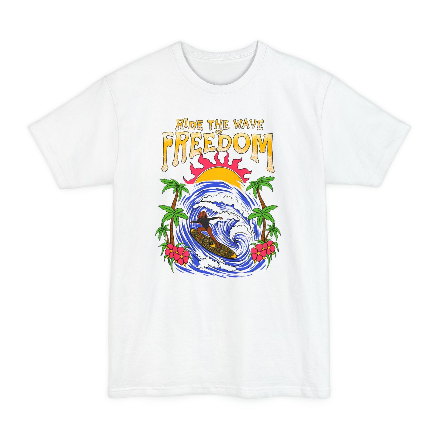 Wave Of Freedom Women's Tall Tee