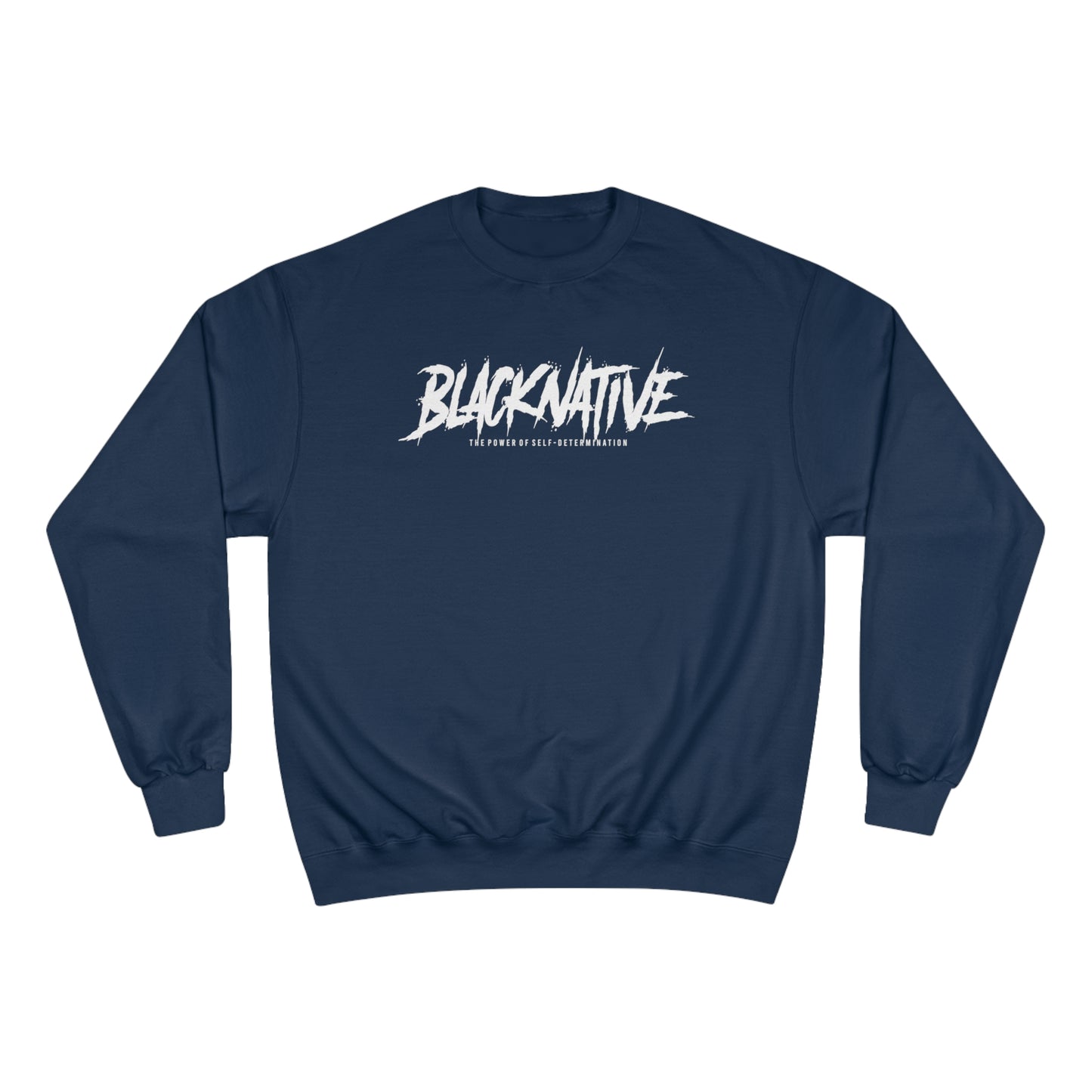 Black Native White Men's Champion Sweatshirt