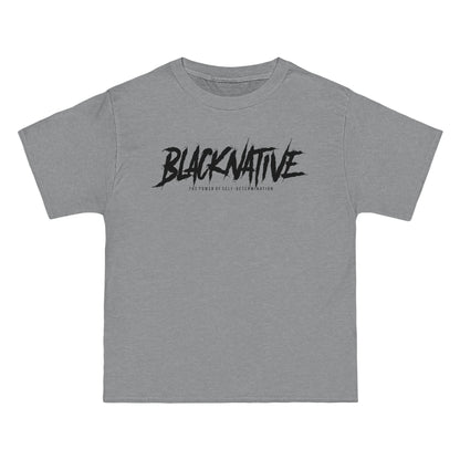 Black Native Black Men's Beefy Tee