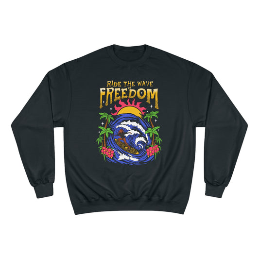Wave Of Freedom Women's Champion Sweatshirt