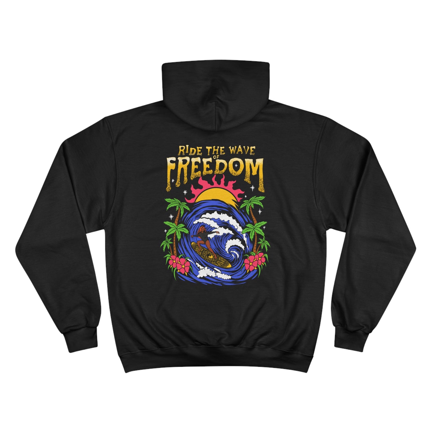 Wave Of Freedom Women's Champion Hoodie