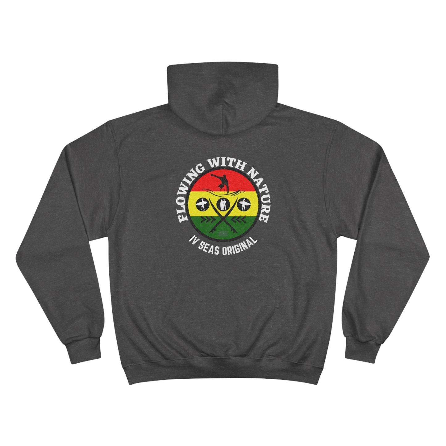 Flowing With Nature Men's Champion Hoodie