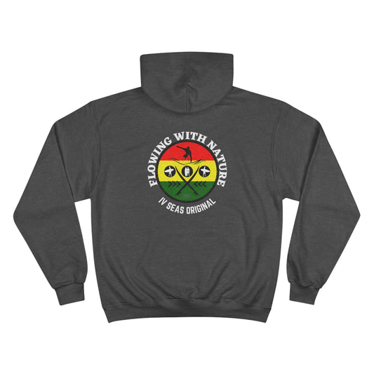 Flowing With Nature Men's Champion Hoodie