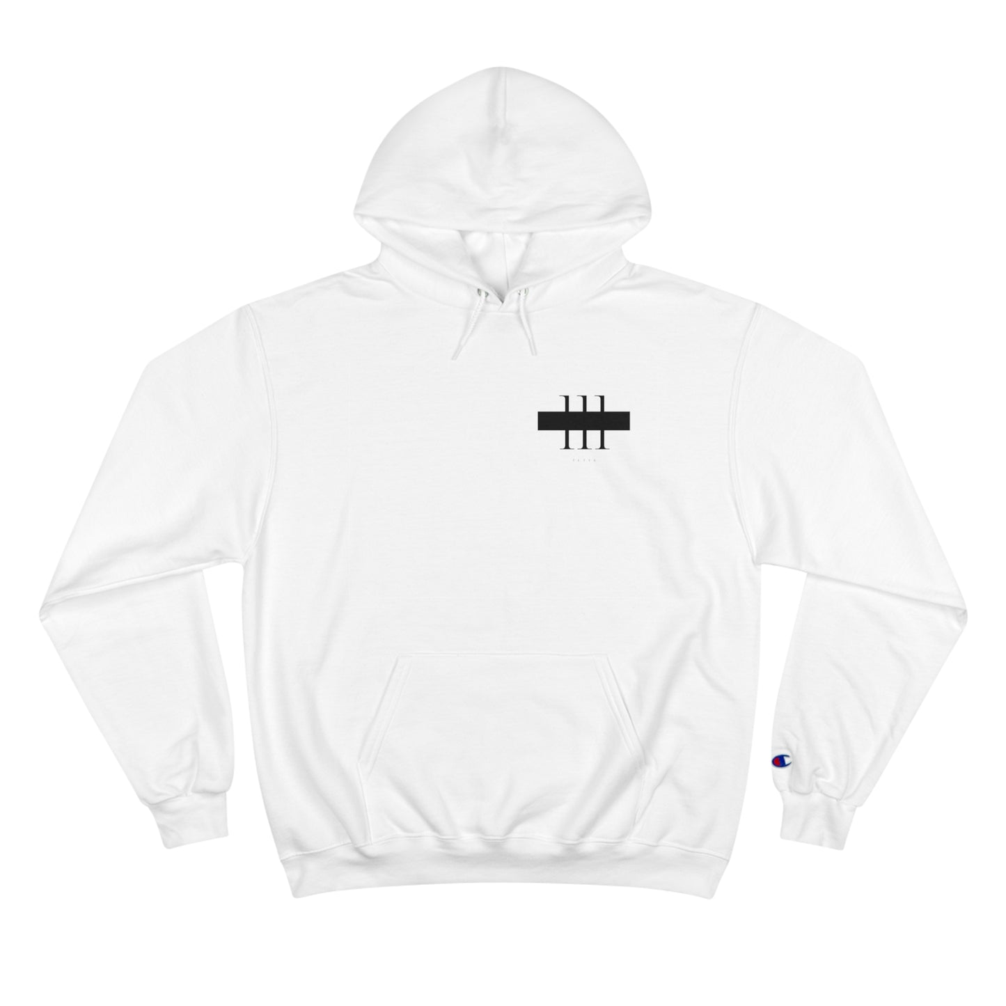 111 Black Women's Champion Hoodie