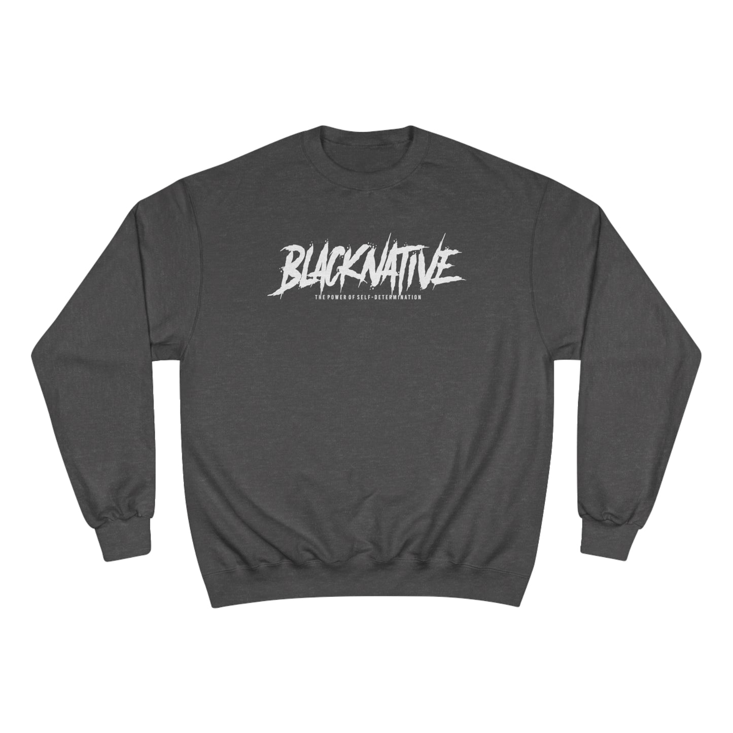 Black Native White Men's Champion Sweatshirt