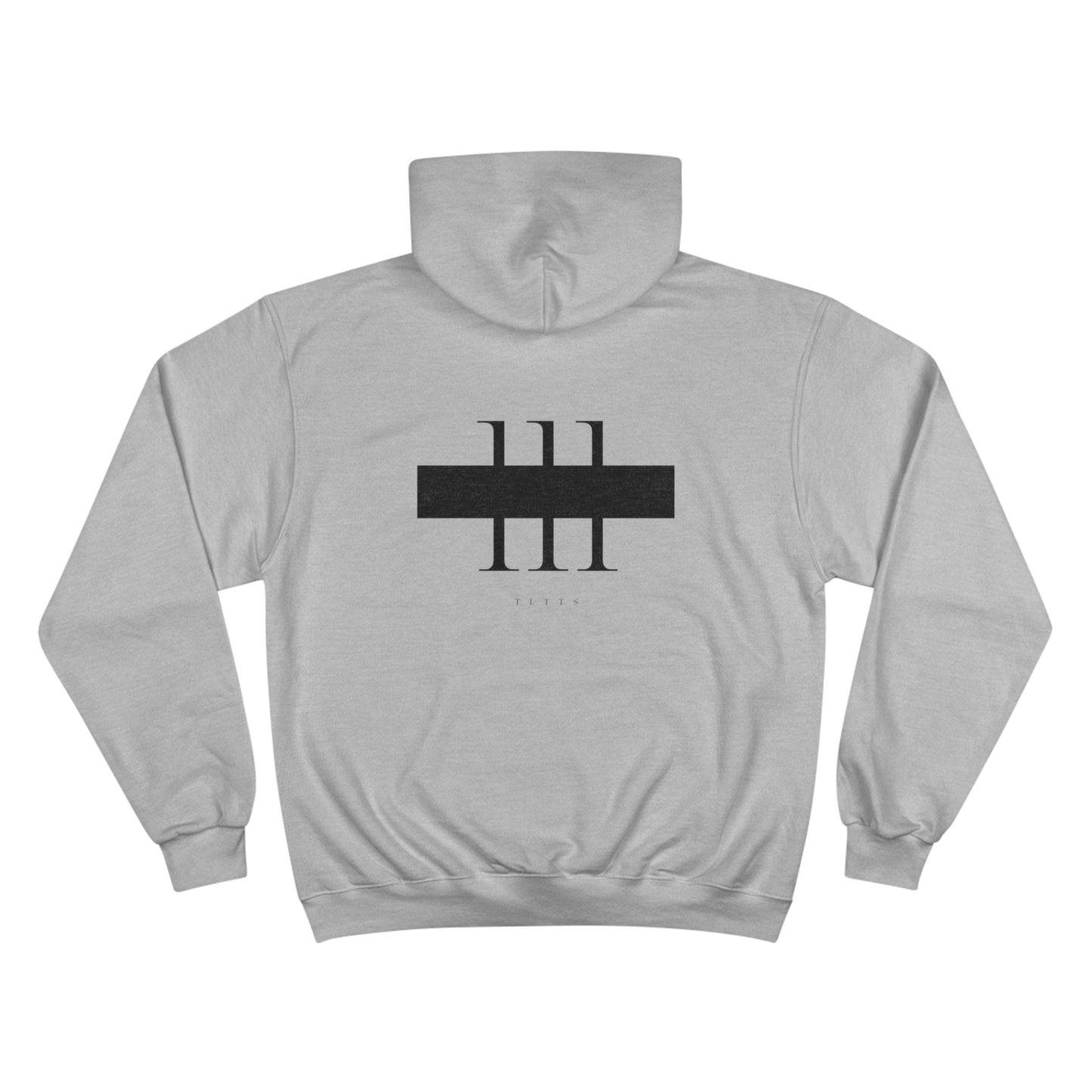 111 Black Men's Champion Hoodie