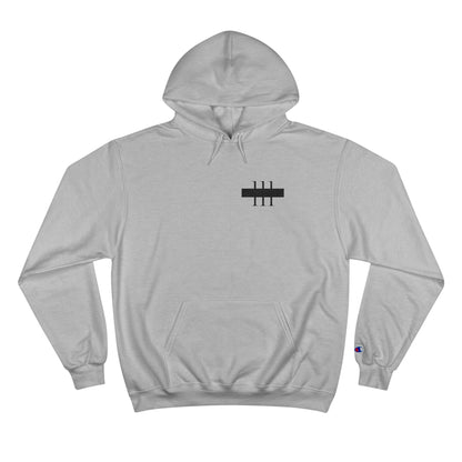 111 Black Men's Champion Hoodie