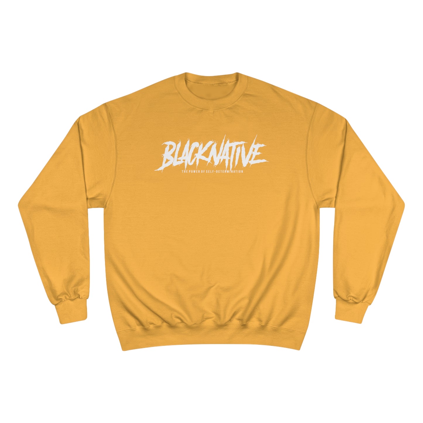 Black Native White Men's Champion Sweatshirt