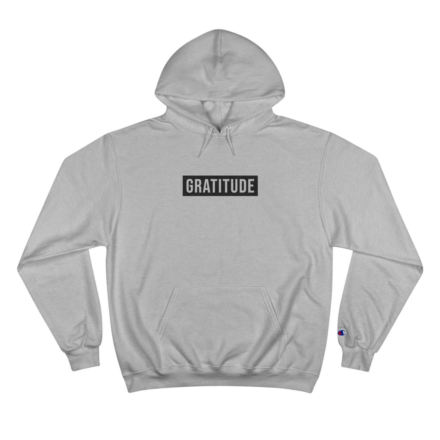 Gratitude Black Women's Champion Hoodie