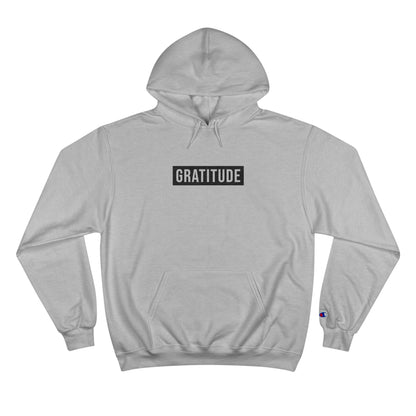 Gratitude Black Women's Champion Hoodie