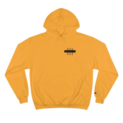 111 Black Men's Champion Hoodie