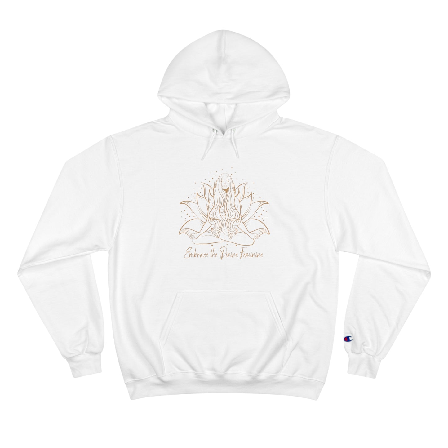 The Divine Feminine Brown Women's Champion Hoodie