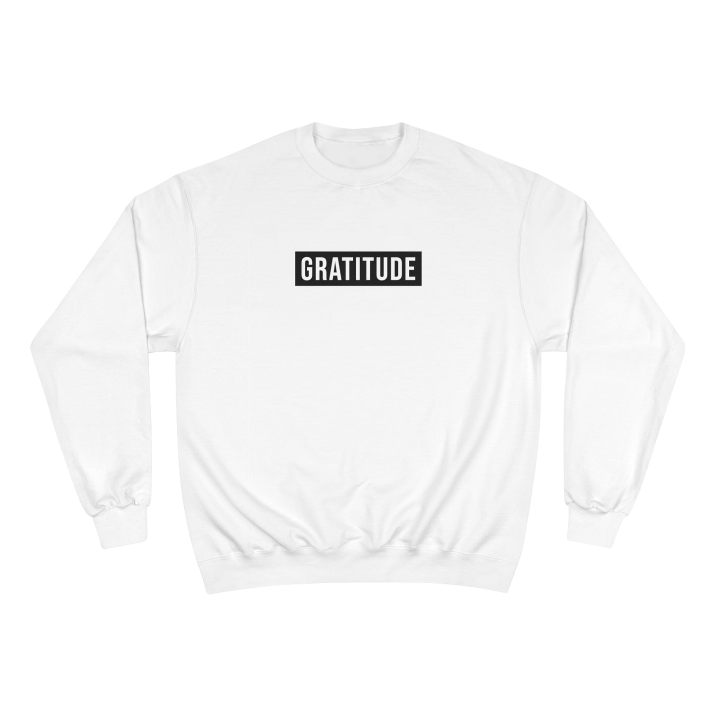 Gratitude Women's Champion Sweatshirt