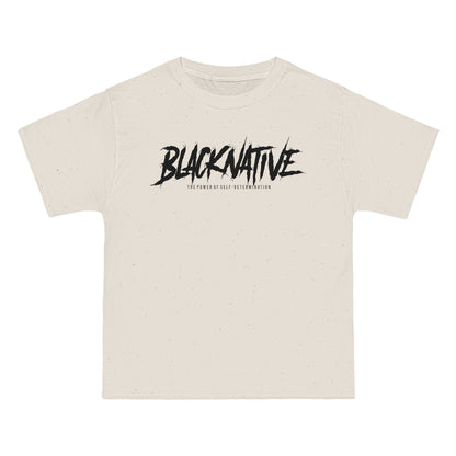 Black Native Black Men's Beefy Tee