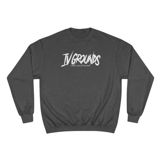 IV Grounds TLTTS White Women's Champion Sweatshirt