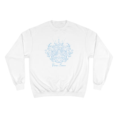 Divine Essence Blue Women's Champion Sweatshirt