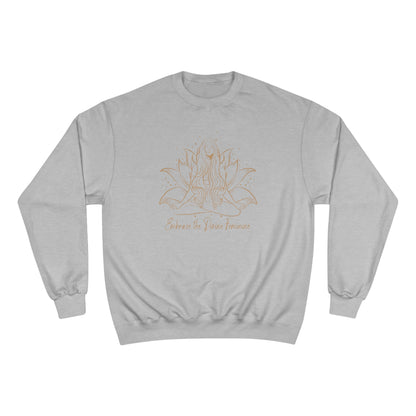 The Divine Feminine Brown Women's Champion Sweatshirt