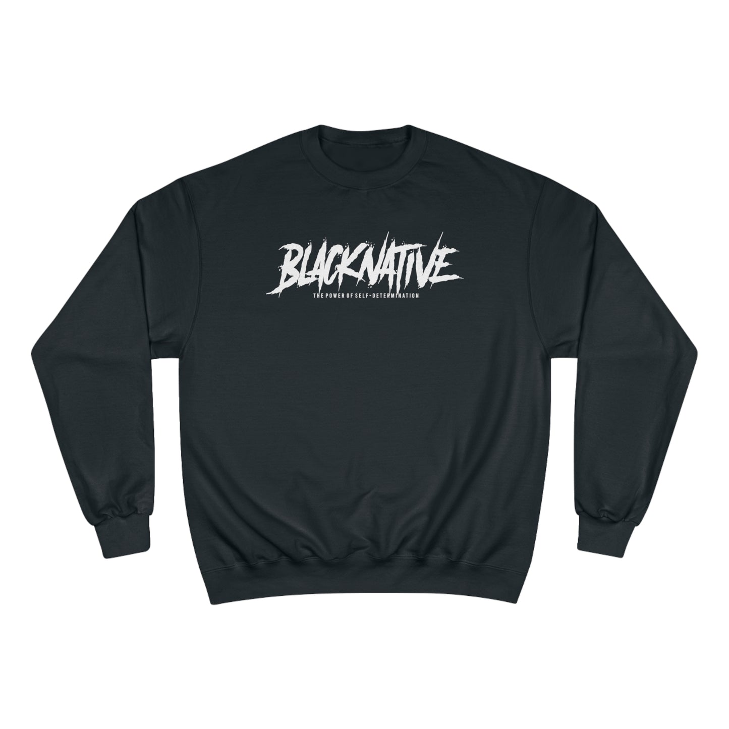 Black Native White Men's Champion Sweatshirt