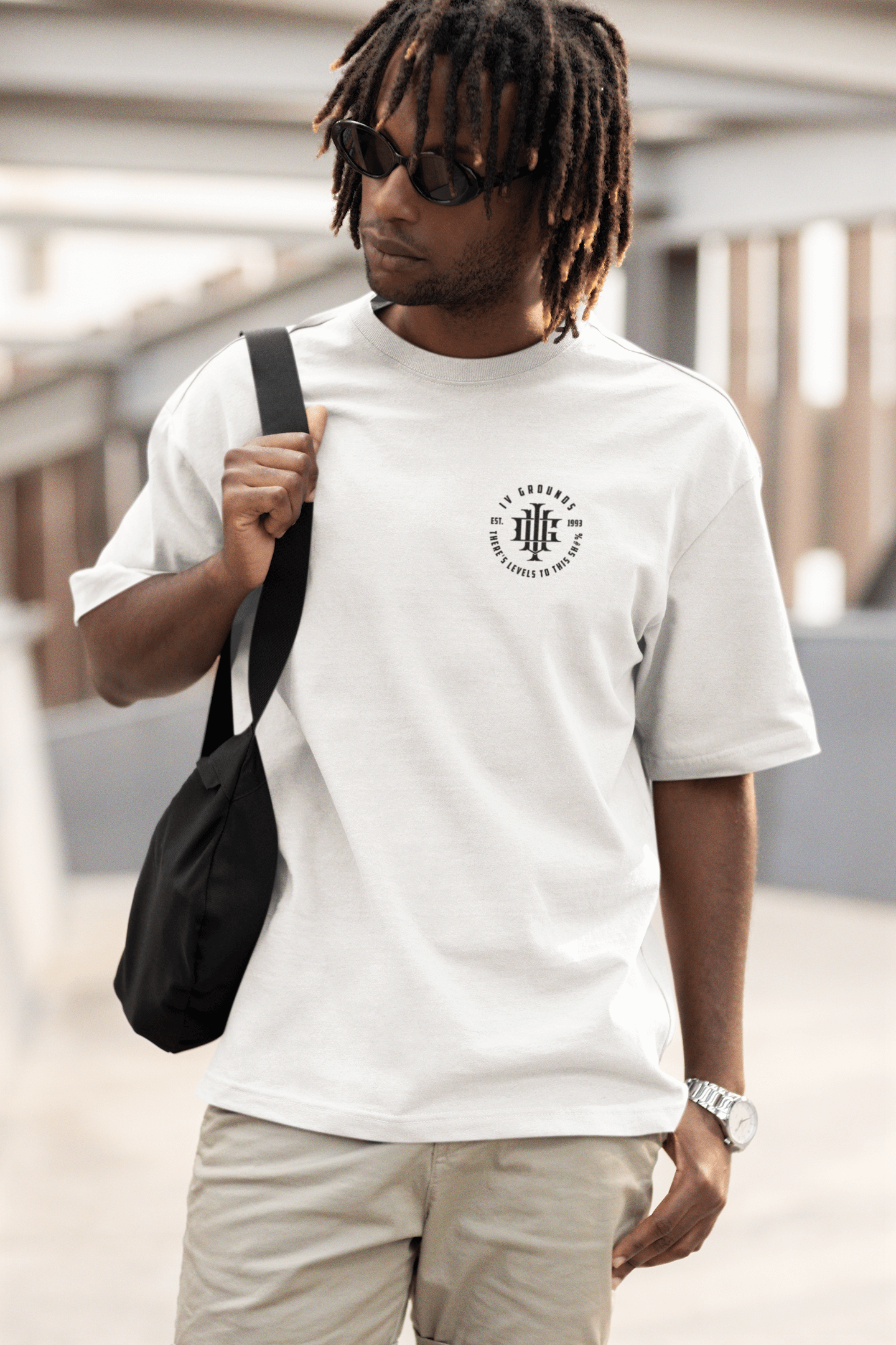 IVG TLTTS Patch Black Men's Tall Tee