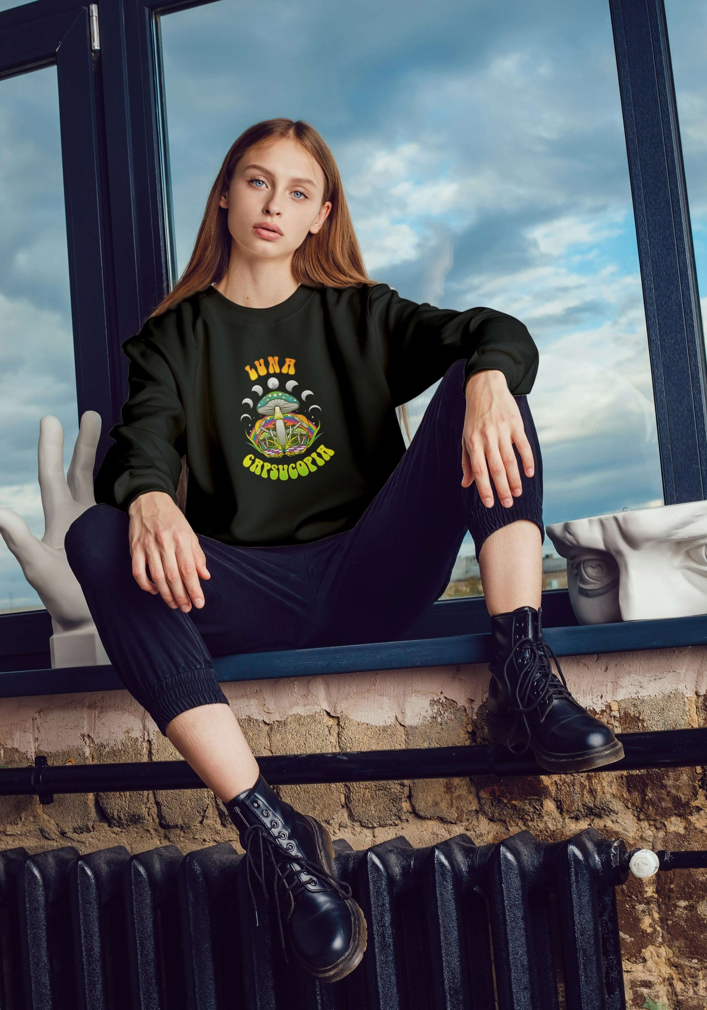 Luna Capsucopia Women's Champion Sweatshirt