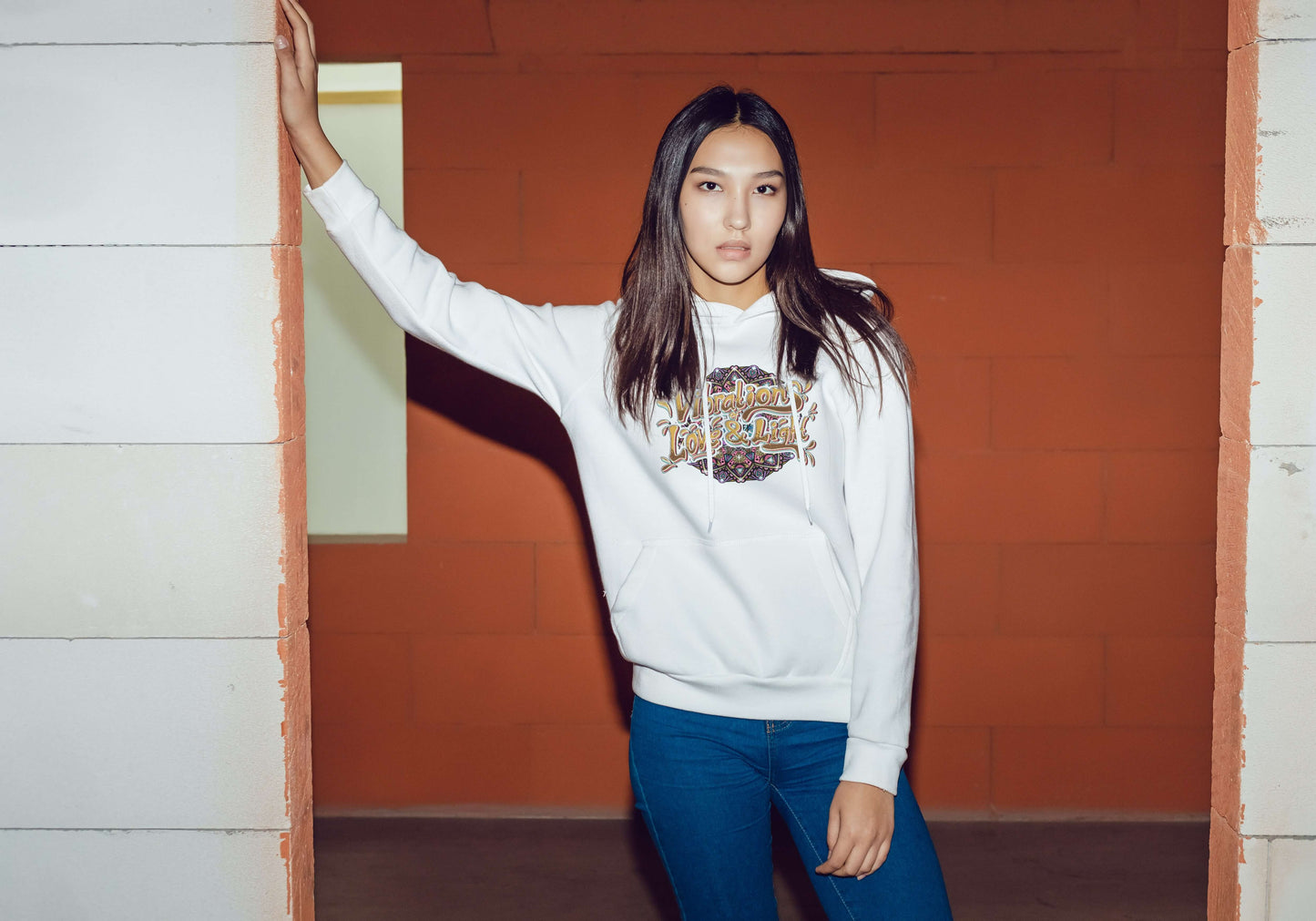 Vibrations Love & Light Women's Champion Hoodie