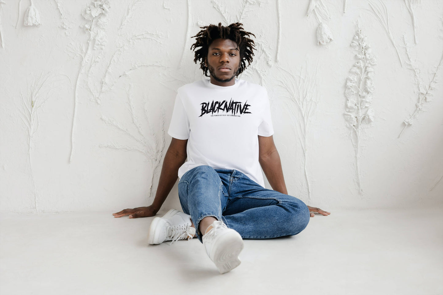 Black Native Black Men's Beefy Tee