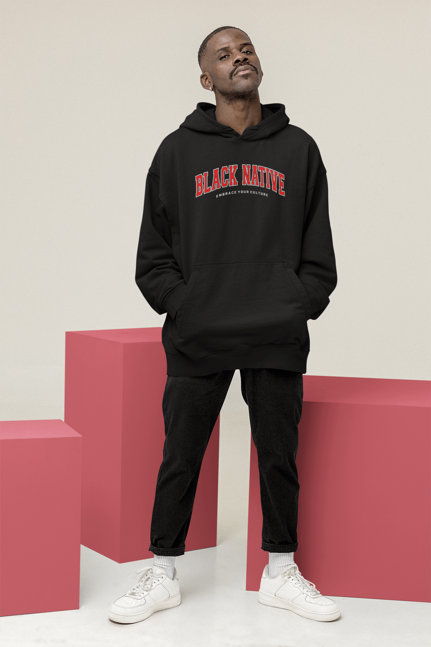 BN College Red Men's Champion Hoodie